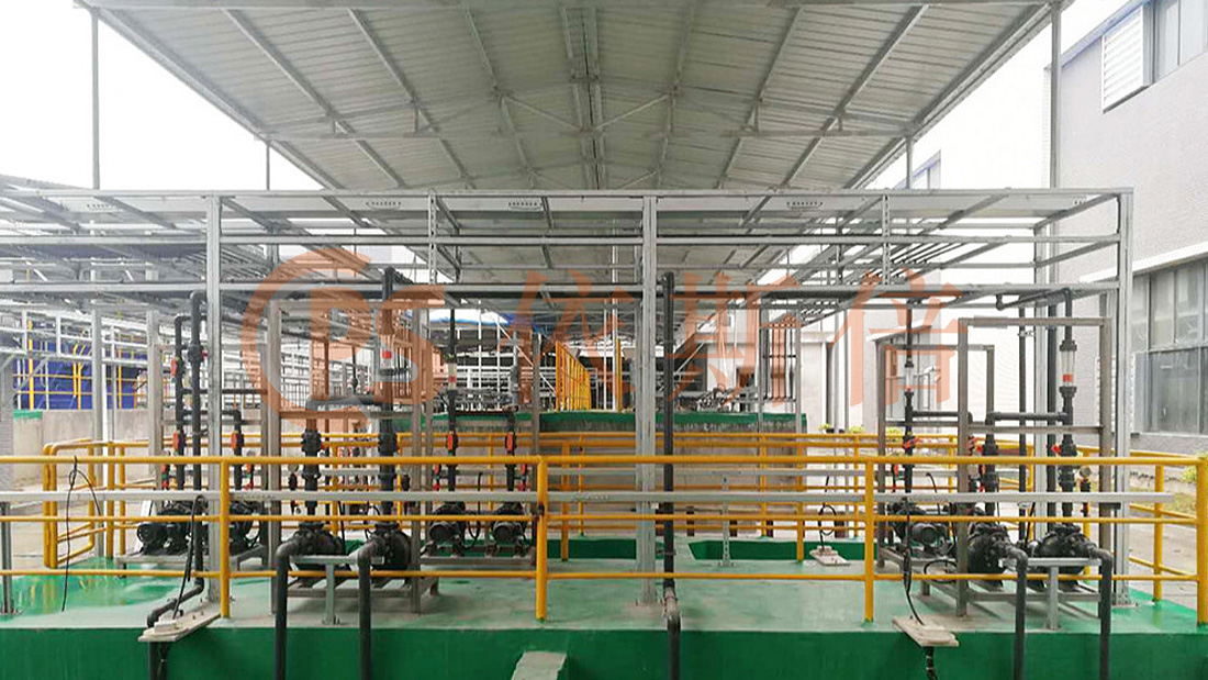 廣東開(kāi)易電鍍廢水處理中水回用工程